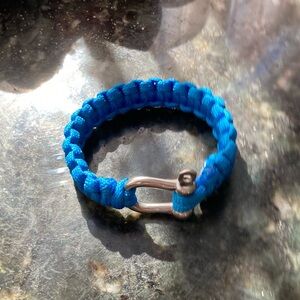 Homemade cobra weave bracelet